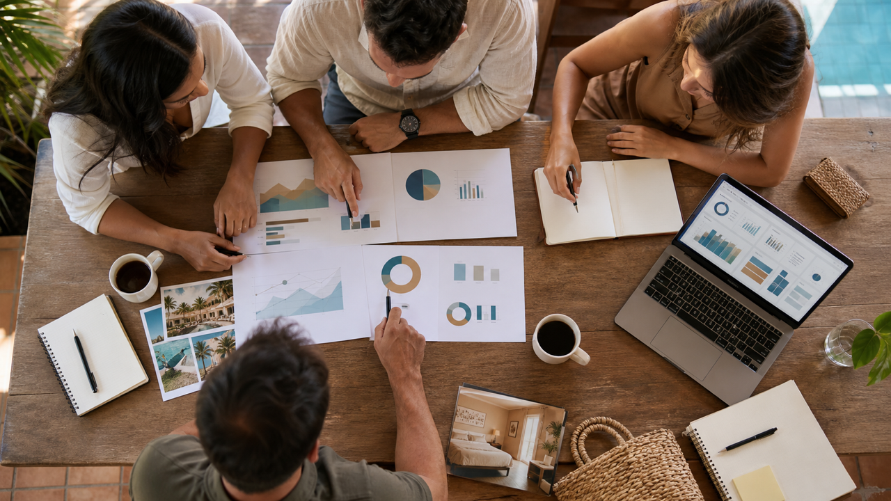 Planejamento do orçamento de anúncios para pousada