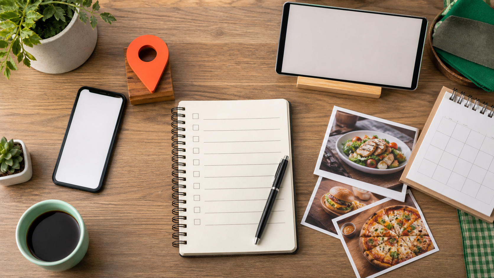 Checklist para campanha de restaurante