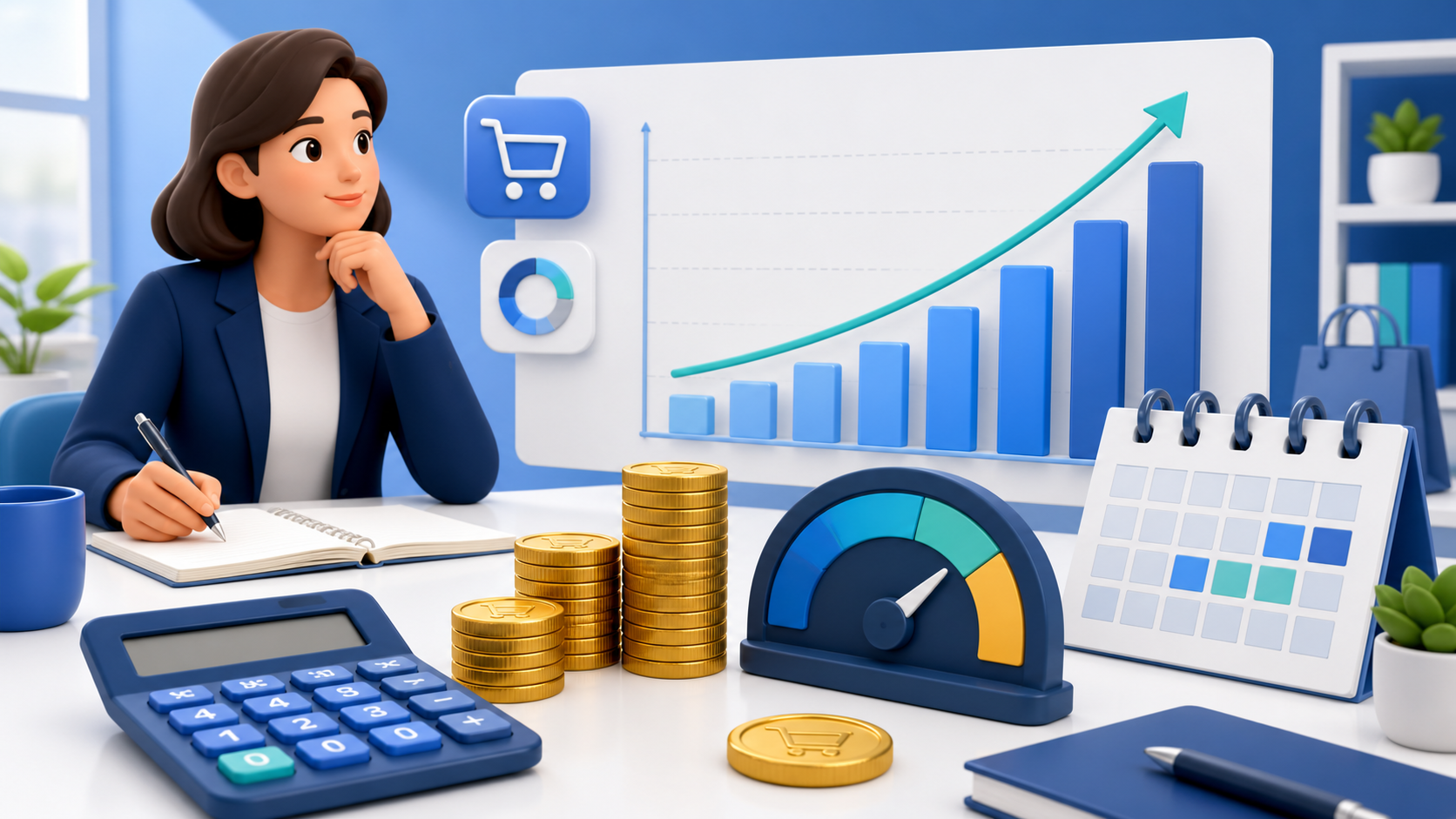 Planejamento de orçamento para anúncios