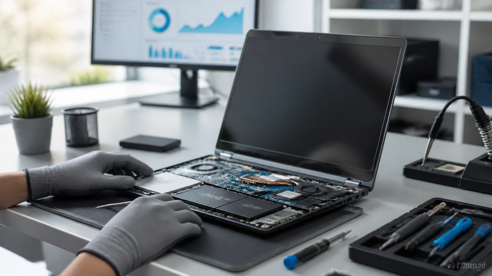 Tráfego pago para assistência técnica de notebooks