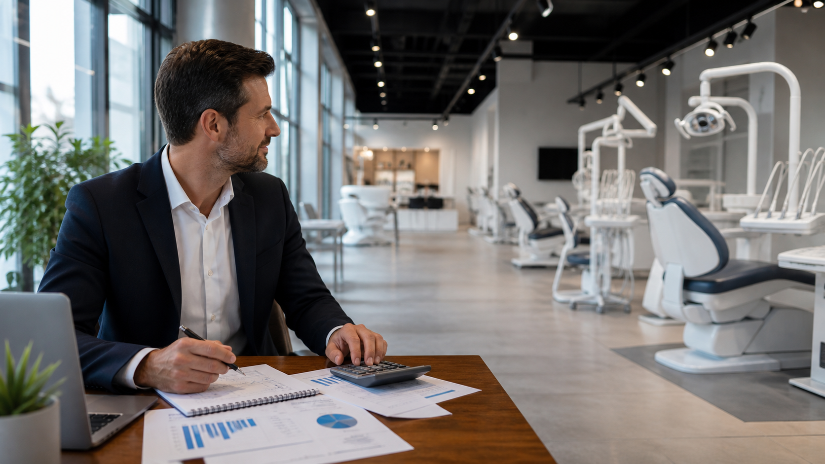 Planejamento de investimento para crescimento de uma empresa odontológica