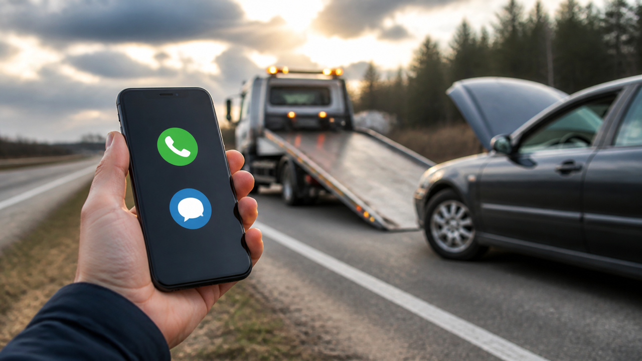 Celular recebendo ligações e mensagens de clientes