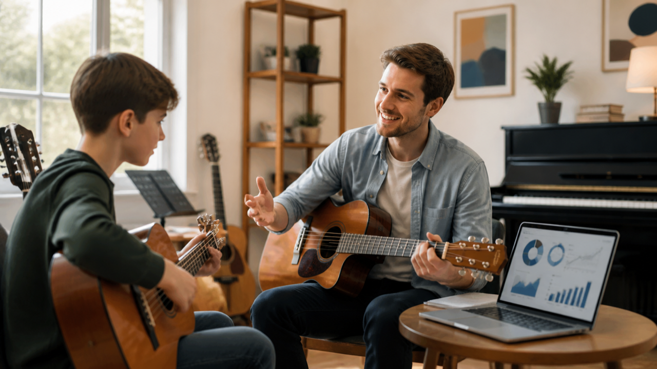 Tráfego pago para escolas de música: guia simples para atrair mais alunos