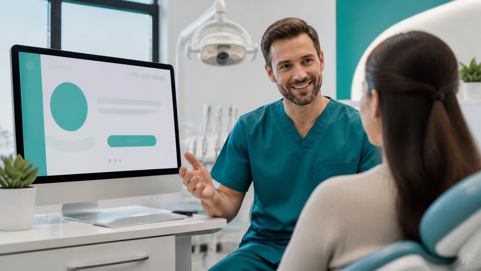 Página de avaliação para clínica odontológica