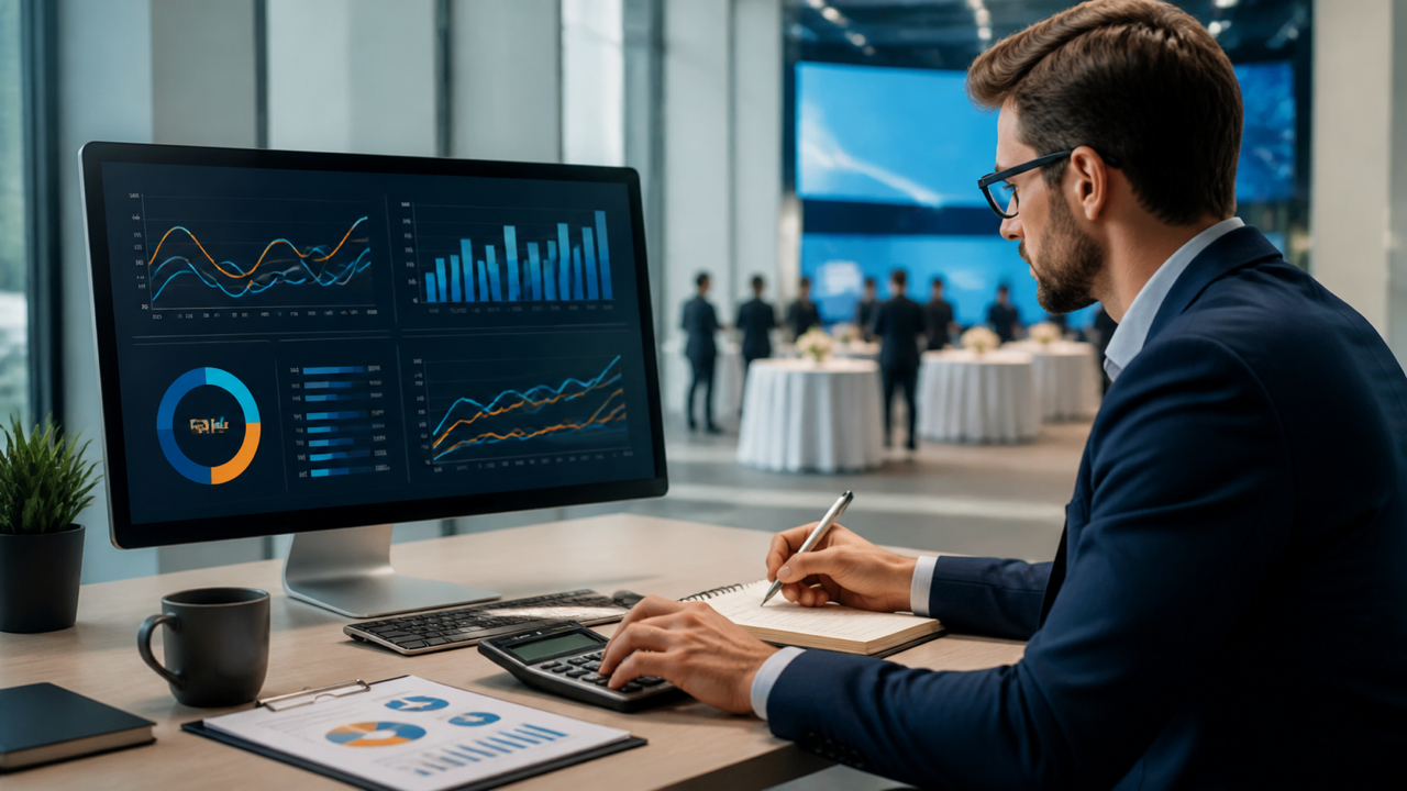 Análise de métricas de campanhas para eventos corporativos