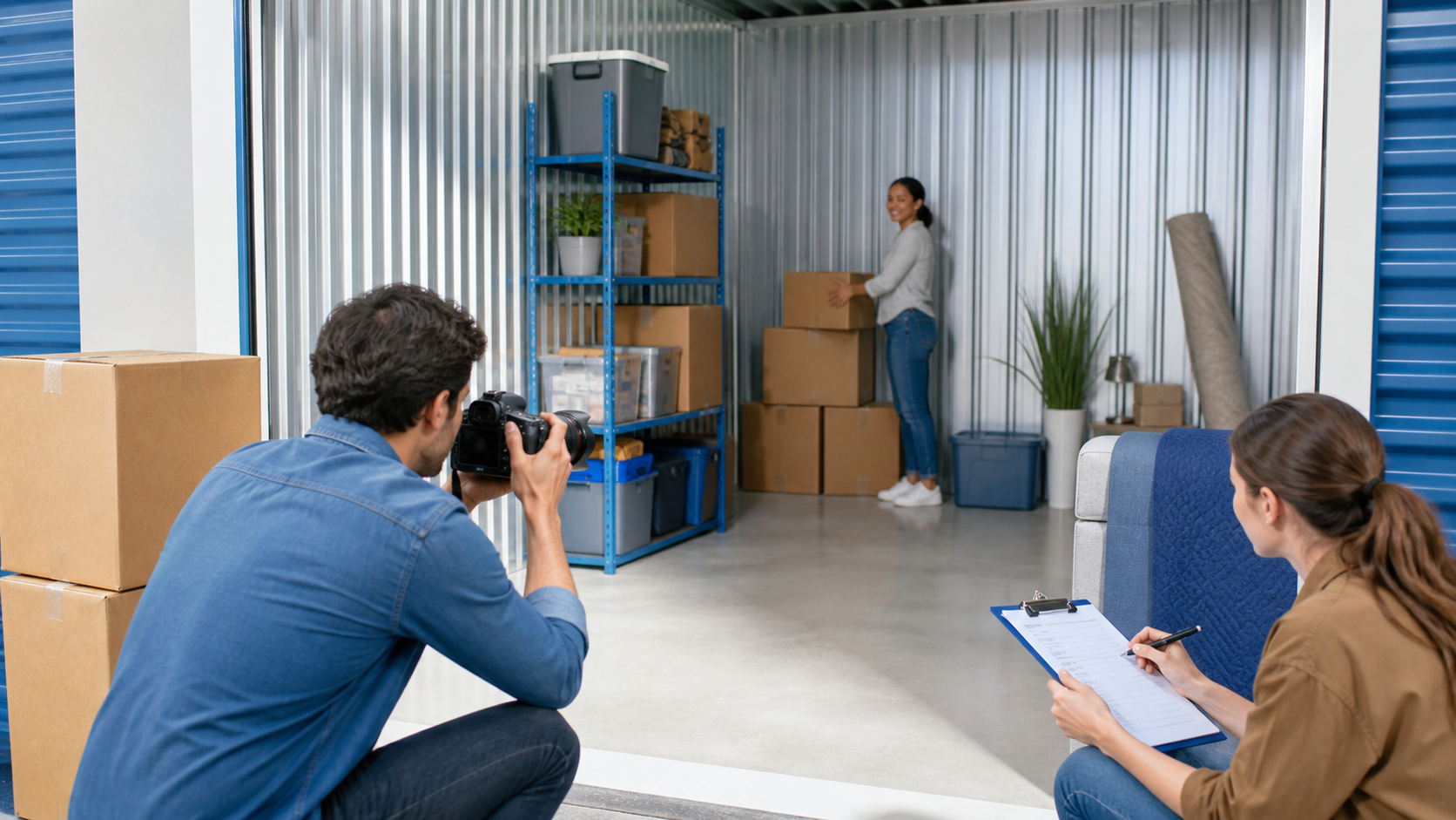 Criação de anúncios para uma unidade de self storage