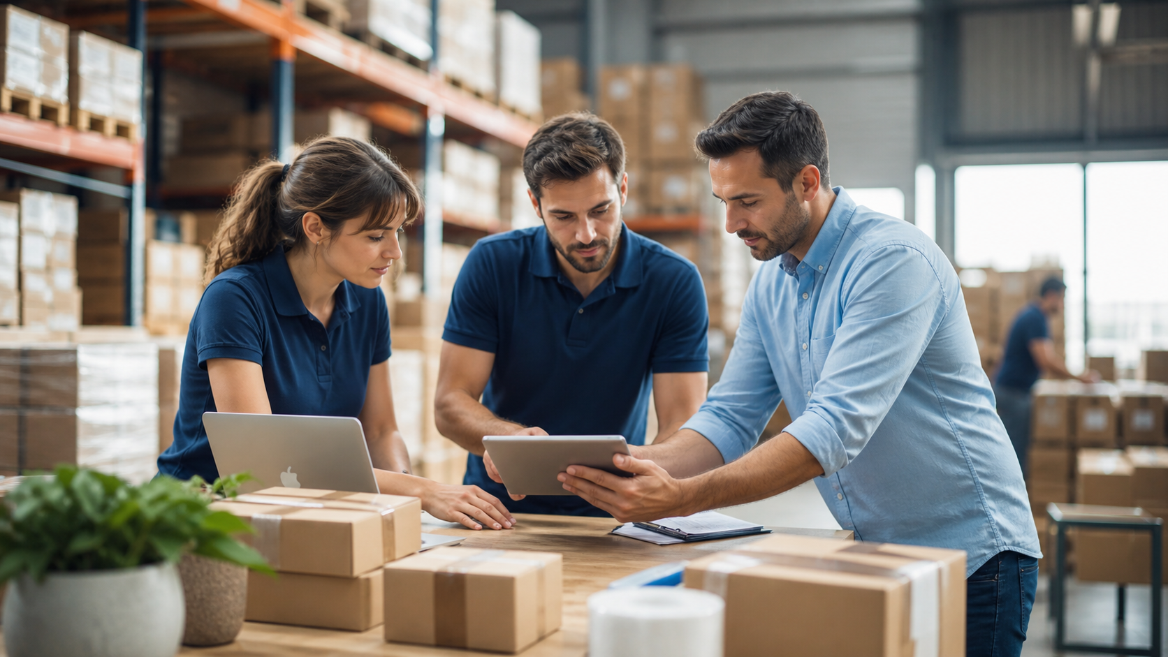 Plano de crescimento para logística de e-commerce